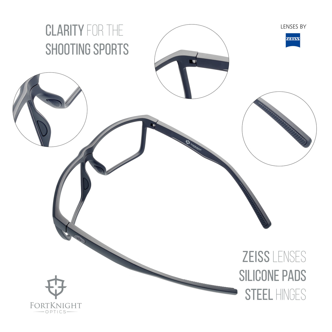 FortKnight Optics 308 - Lenses by ZEISS - Features